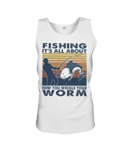 How You Wiggle Your Worm Unisex Tank tile