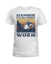 How You Wiggle Your Worm Ladies T-Shirt tile