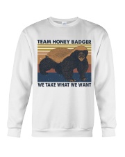 Team Honey Badger Crewneck Sweatshirt tile