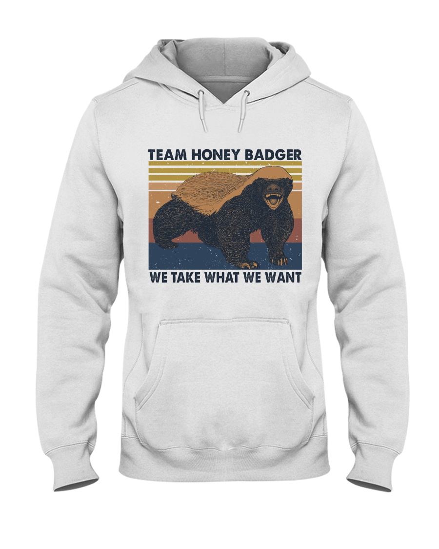 Team Honey Badger Hooded Sweatshirt