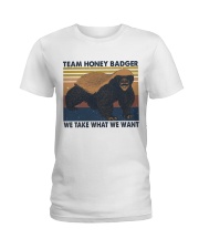 Team Honey Badger Ladies T-Shirt tile