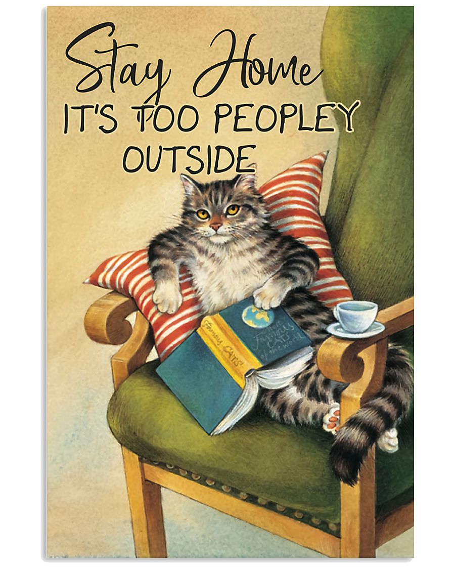It Is Too Peopley Outside 11x17 Poster