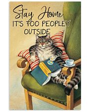 It Is Too Peopley Outside 11x17 Poster front