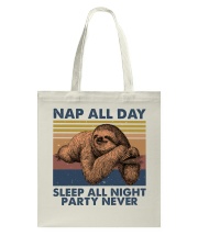 Nap All Day Tote Bag tile