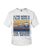 The More I Play Whit It Youth T-Shirt tile