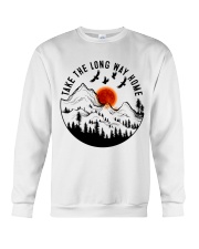 Take The Long Way Home Crewneck Sweatshirt tile