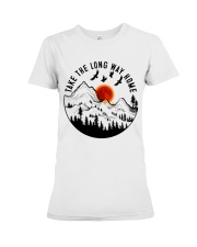 Take The Long Way Home Premium Fit Ladies Tee tile