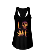 Love Skull Ladies Flowy Tank thumbnail