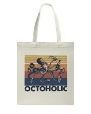 Octoholic Funny Shirt Tote Bag tile