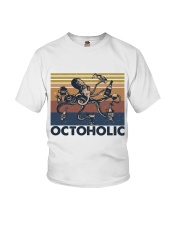 Octoholic Funny Shirt Youth T-Shirt tile