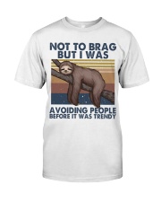 Not To Brag But I Was Classic T-Shirt tile