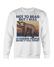 Not To Brag But I Was Crewneck Sweatshirt tile