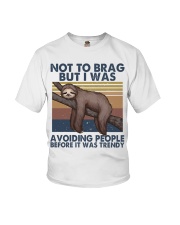 Not To Brag But I Was Youth T-Shirt tile