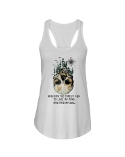 And Into The Forest I Go Ladies Flowy Tank thumbnail