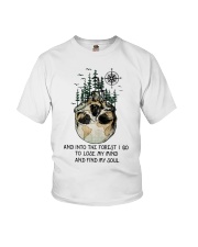 And Into The Forest I Go Youth T-Shirt thumbnail