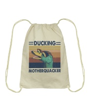 Ducking Motherquacker Drawstring Bag tile
