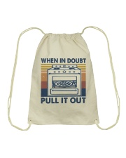 When In Doubt Pull It Out Drawstring Bag thumbnail
