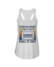 When In Doubt Pull It Out Ladies Flowy Tank thumbnail