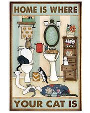 Home Is Where Your Cat Is 11x17 Poster front