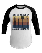 Ask Me About Baseball Tee tile