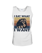 I Eat What I Want Unisex Tank tile