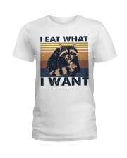 I Eat What I Want Ladies T-Shirt tile