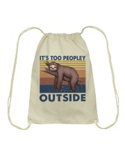 It Is Too Peopley Drawstring Bag tile