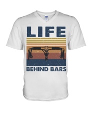 Life Behind Bars V-Neck T-Shirt thumbnail