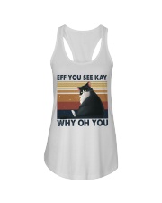 Eff You See Key Ladies Flowy Tank thumbnail