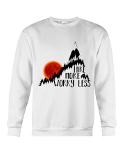 -Hike More Worry Less Crewneck Sweatshirt tile