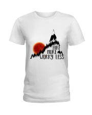 -Hike More Worry Less Ladies T-Shirt tile