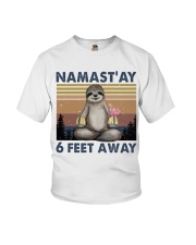 Namastay 6 Feet Away Youth T-Shirt tile
