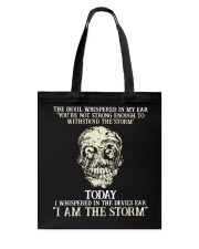 I Am The Storm Tote Bag thumbnail
