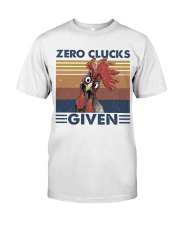 Zero Clucks Given Classic T-Shirt tile