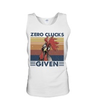 Zero Clucks Given Unisex Tank tile