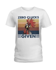 Zero Clucks Given Ladies T-Shirt tile