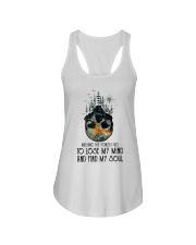 And Into The Forest I Go Ladies Flowy Tank tile