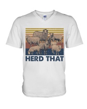 Herd That V-Neck T-Shirt tile