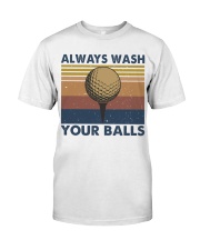 Always Wash Your Balls Classic T-Shirt tile
