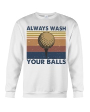 Always Wash Your Balls Crewneck Sweatshirt tile