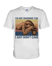 Im Not Ignoring V-Neck T-Shirt thumbnail