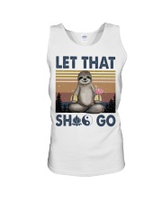 Lat That Shlt Go Funny Yoga Unisex Tank tile
