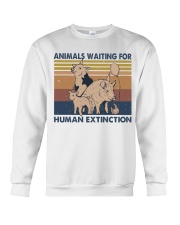 Animals Waiting For Crewneck Sweatshirt tile