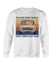 On A Dark Desert Highway Crewneck Sweatshirt thumbnail