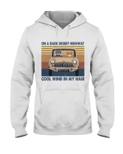 On A Dark Desert Highway Hooded Sweatshirt front