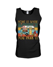 Home Is Where You Park Unisex Tank tile