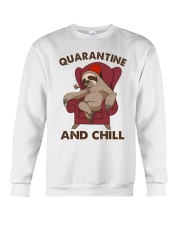 Quarantine And Chill Crewneck Sweatshirt tile