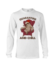 Quarantine And Chill Long Sleeve Tee tile
