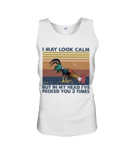I May Look Calm Unisex Tank thumbnail