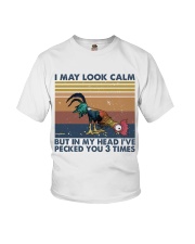 I May Look Calm Youth T-Shirt thumbnail